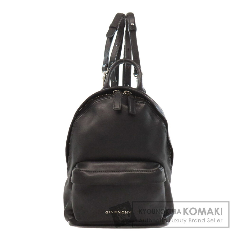Givenchy Logo Backpack Daypack Leather - image 1